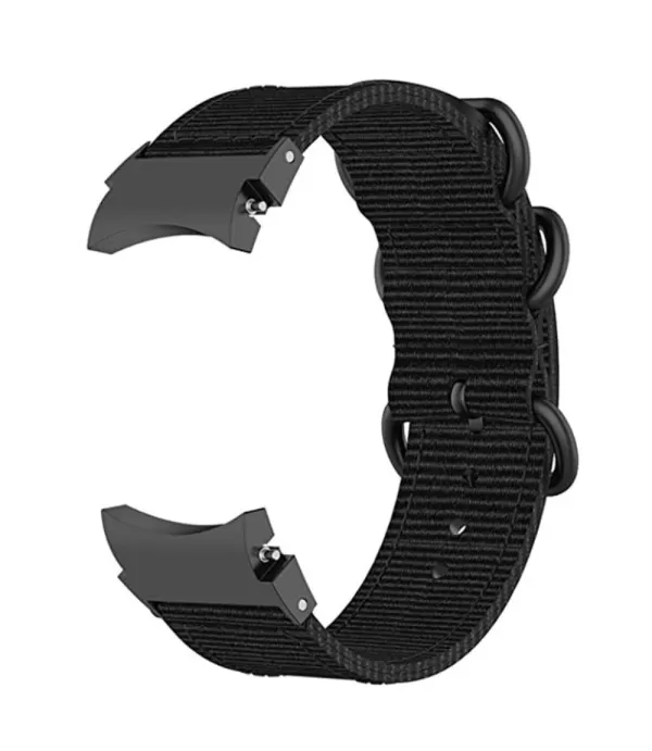 Nylon serija zamjenski remen s tri kopče za sat Samsung Galaxy Watch 4, 5, 6 Nylon serija zamjenski remen s tri kopče za sat Samsung Galaxy Watch 4, 5, 6