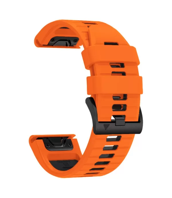 Dual Color silikonski remen s brzom kopčom sat Garmin Fenix 8 51mm, 7X, Fenix 6X, Fenix 5x 26mm