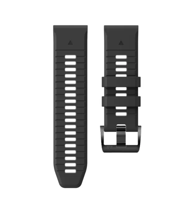 Dual Color silikonski remen s brzom kopčom sat Garmin Fenix 8, Fenix 7, Fenix 6, Fenix 5 22mm