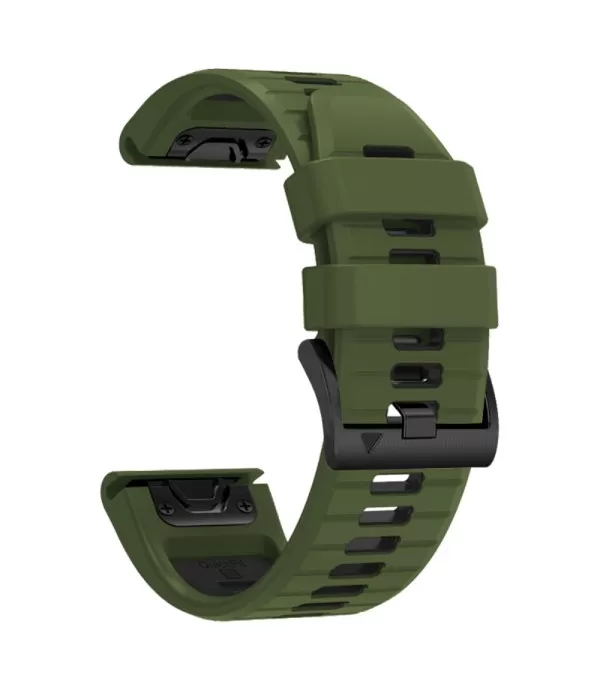 Dual Color silikonski remen s brzom kopčom sat Garmin Fenix 8, Fenix 7, Fenix 6, Fenix 5 22mm