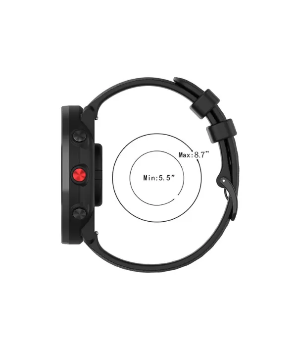 Silikonski remen za sat širine 22 mm Huawei Watch GT Garmin Active