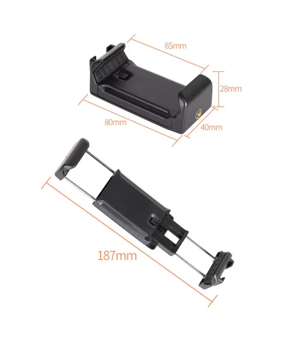 Nosač za mobitel 1/4" navojem i utorom za svijetlo montaža na tronožac itd.