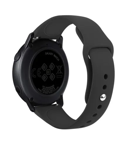20mm Soft Silicone Watch Band Replacement for Samsung Galaxy Watch Active