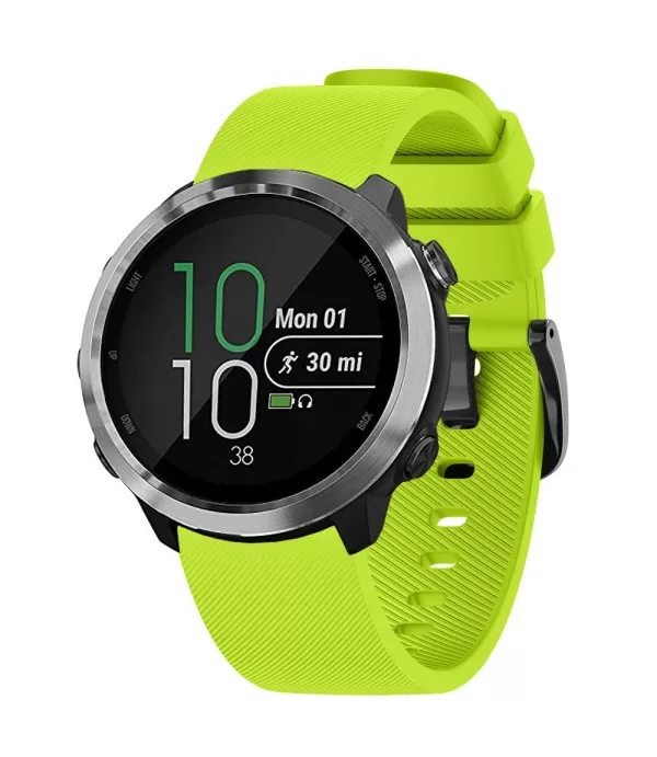 Twill tekstura silikonski remen za sat 20mm za Galaxy Watch, Garmin Forerunner 645 itd.