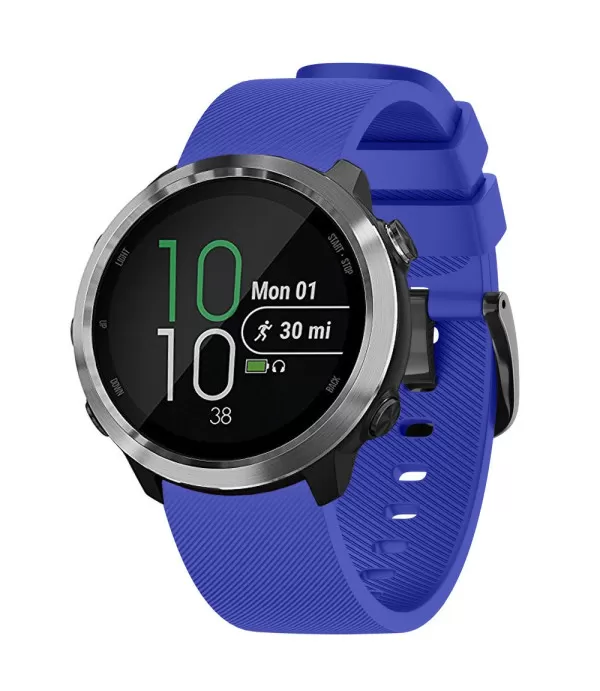 Twill tekstura silikonski remen za sat 20mm za Galaxy Watch, Garmin Forerunner 645 itd.