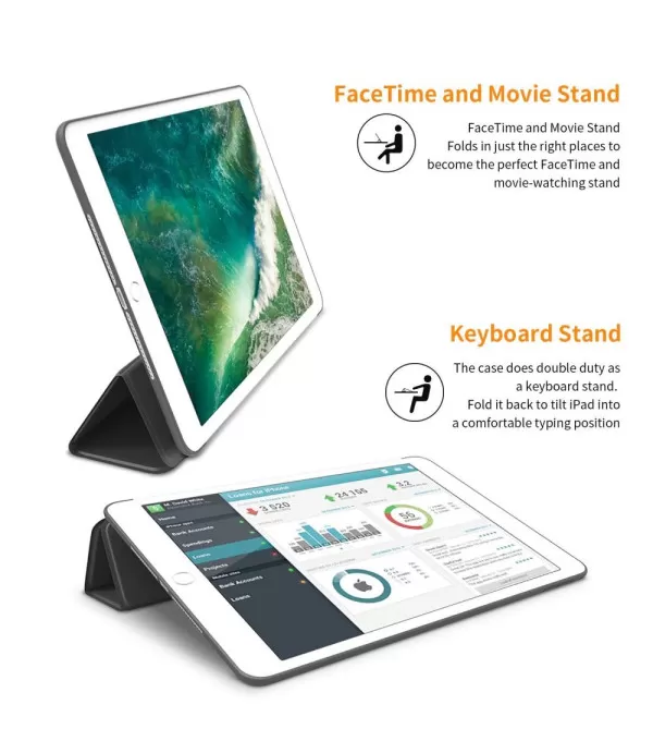 Preklopna tri fold torbica futrola za Apple iPad Air 9.7 (2017) (2018)