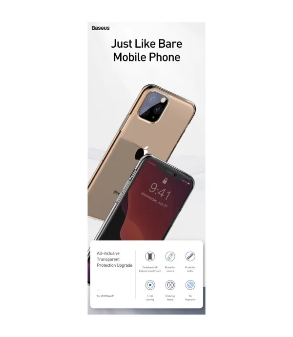 Baseus silikonska zaštitna maska Apple iPhone 11