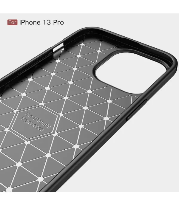 Carbon Brush silikonska zaštitna maskica Apple iPhone 13 Pro 6.1"