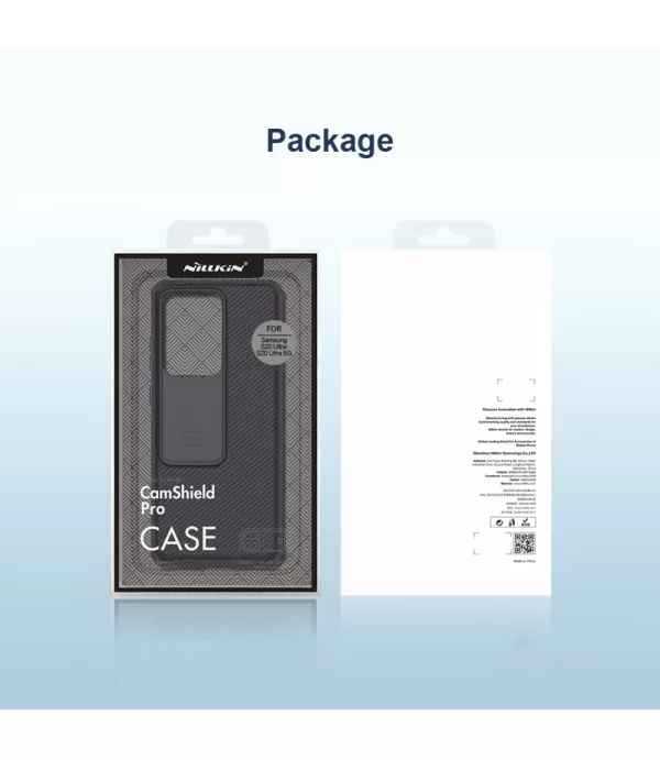 NILLKIN CamShield silikonska zaštitna maskica Samsung Galaxy S20 Ultra