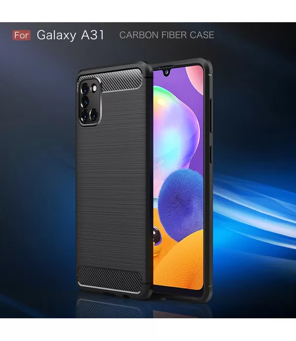 Carbon Brush silikonska zaštitna maska Samsung Galaxy A31