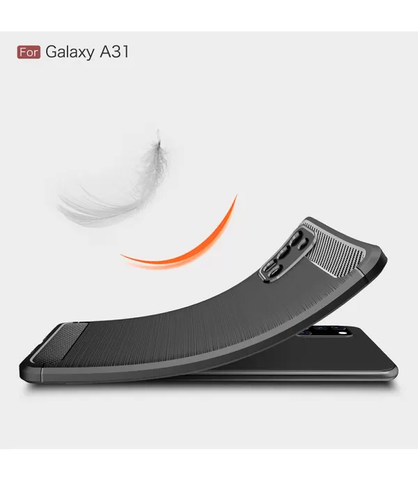 Carbon Brush silikonska zaštitna maska Samsung Galaxy A31