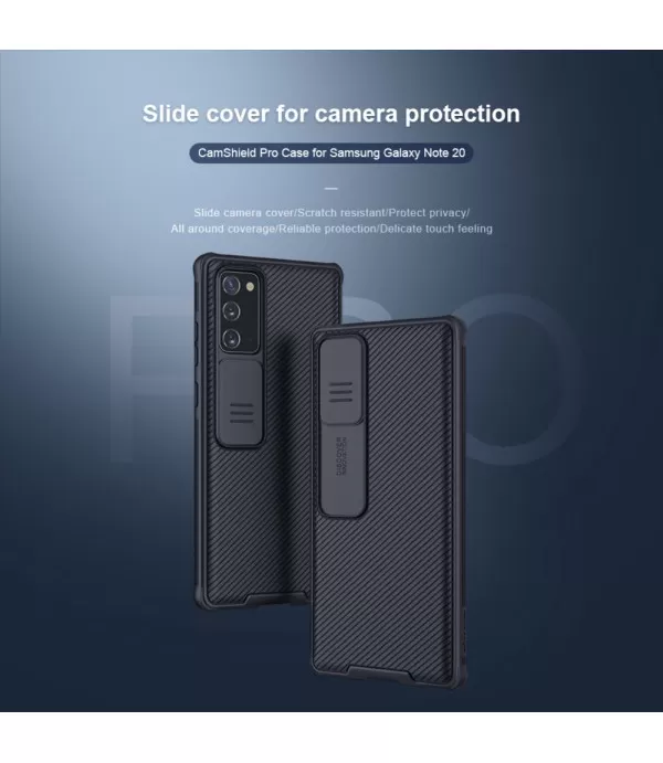 NILLKIN camShield silikonska zaštitna maskica Samsung Galaxy Note 20