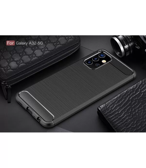 Carbon Brush siliokonska zaštitna maska Samsung Galaxy A32 5G