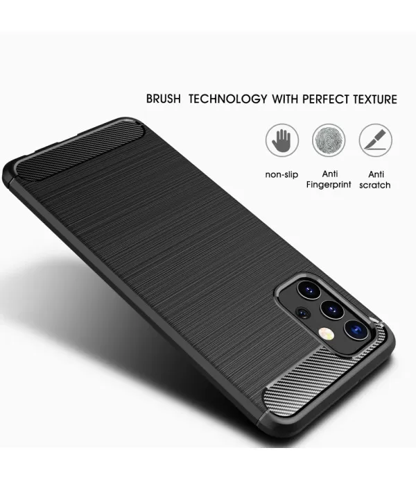 Carbon Brush siliokonska zaštitna maska Samsung Galaxy A32 5G