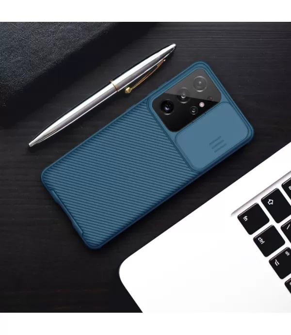 NILLKIN CamShield silikonska zaštitna maskica Samsung Galaxy S21 Ultra