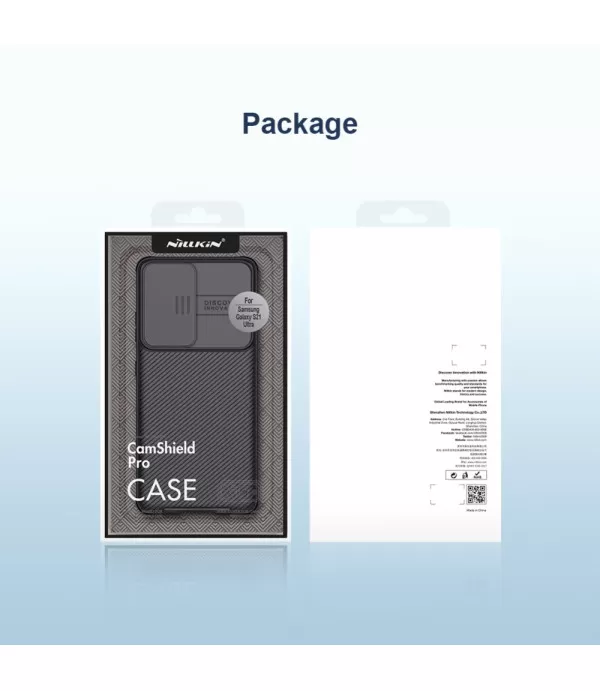 NILLKIN CamShield silikonska zaštitna maskica Samsung Galaxy S21 Ultra