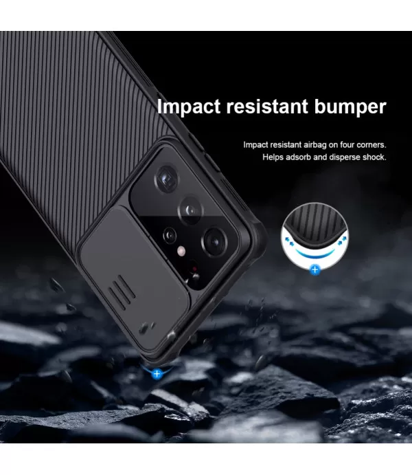 NILLKIN CamShield silikonska zaštitna maskica Samsung Galaxy S21 Ultra