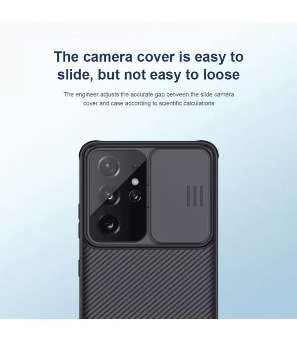 NILLKIN CamShield silikonska zaštitna maskica Samsung Galaxy S21 Ultra