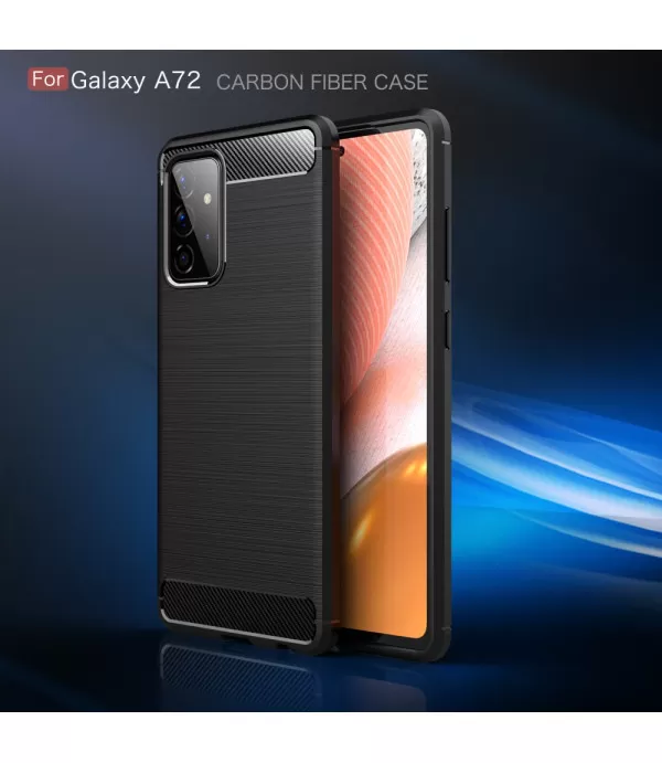 Carbon Brush siliokonska zaštitna maska Samsung Galaxy A72