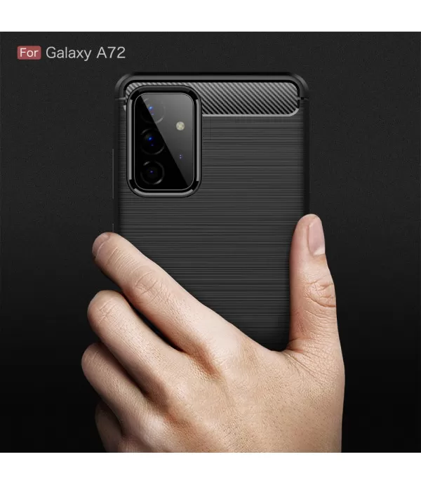 Carbon Brush siliokonska zaštitna maska Samsung Galaxy A72