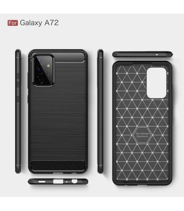 Carbon Brush siliokonska zaštitna maska Samsung Galaxy A72