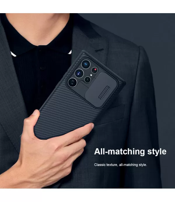 NILLKIN CamShield silikonska zaštitna maskica Samsung Galaxy S22 Ultra