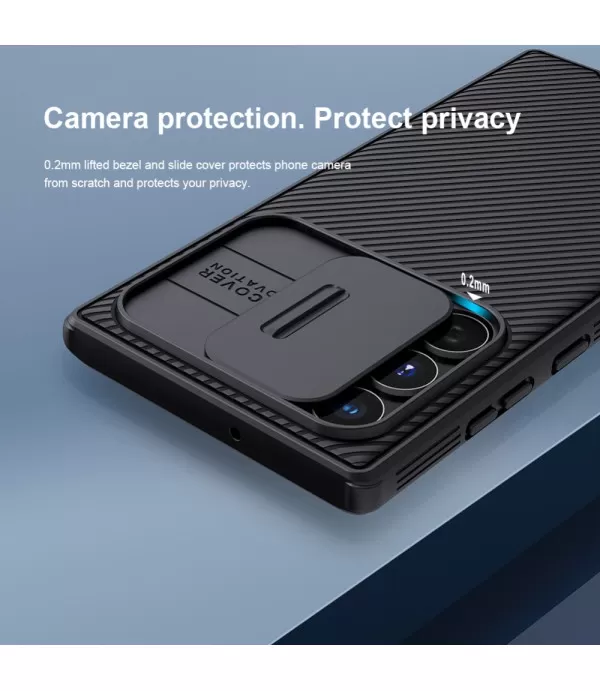 NILLKIN CamShield silikonska zaštitna maskica Samsung Galaxy S22 Ultra