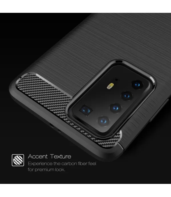 Carbon Brush silikonska zaštitna maska Huawei P40 Pro