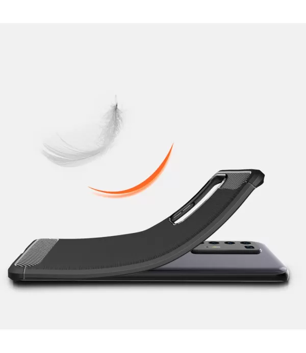Carbon Brush silikonska zaštitna maska Huawei P40 Pro