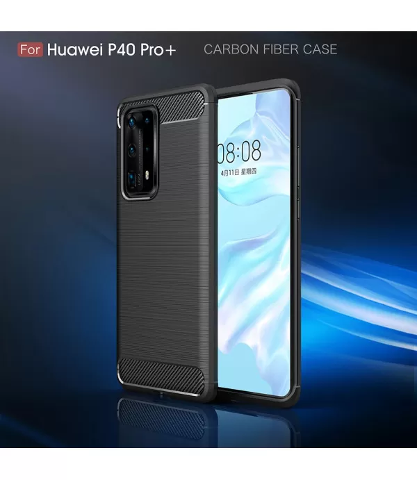 Carbon Brush silikonska zaštitna maska Huawei P40 Pro Plus