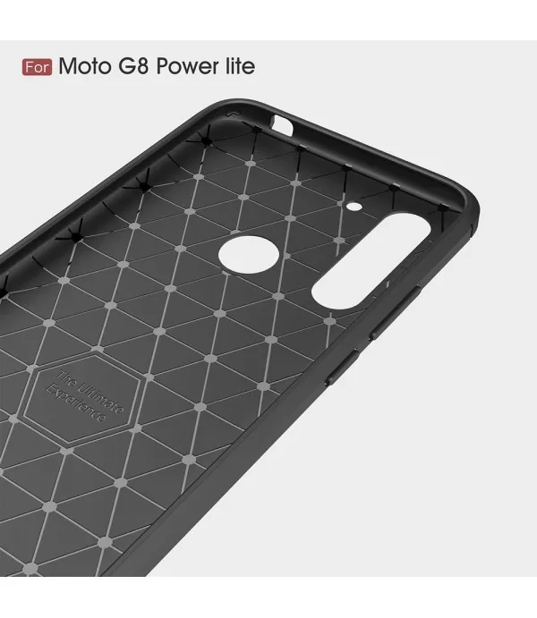 Carbon Brush silikonska zaštitna maskica Moto G8 Power Lite