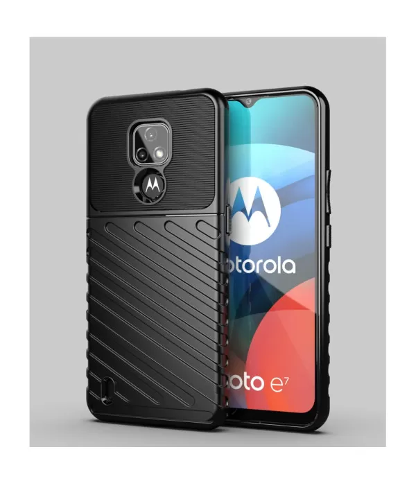 Carbon brush silikonska zaštitna maska Moto E7