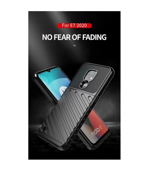 Carbon brush silikonska zaštitna maska Moto E7