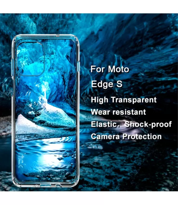 IMAK silikonska zaštitna maska Motorola Moto G100, Edge S