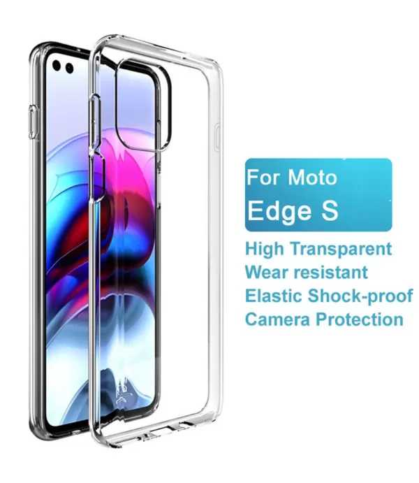 IMAK silikonska zaštitna maska Motorola Moto G100, Edge S