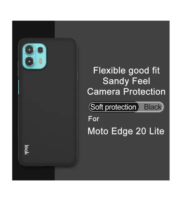 IMAK Premium silikonska zaštitna maska Motorola Moto Edge 20 lite