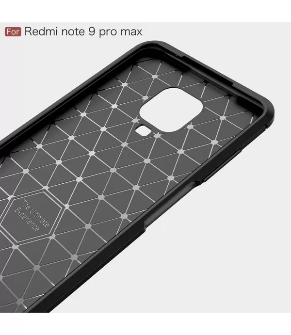Carbon Brush silikonska zaštitna maska Xiaomi Redmi Note 9 Pro