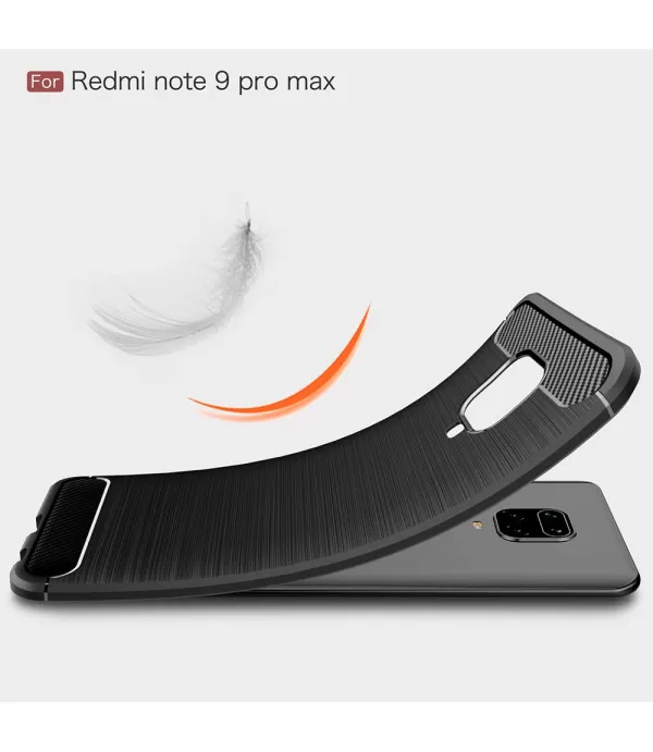 Carbon Brush silikonska zaštitna maska Xiaomi Redmi Note 9 Pro