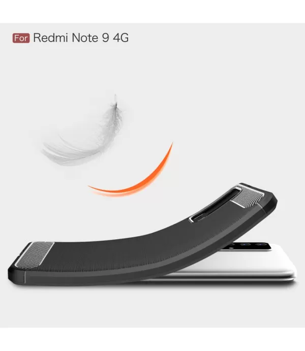 Carbon Brush silikonska zaštitna maska Xiaomi Redmi 9T, Note 10 4G, Poco M3