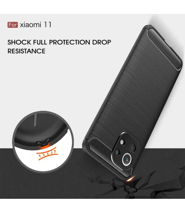 Carbon Brush silikonska zaštitna maska Xiaomi Mi 11