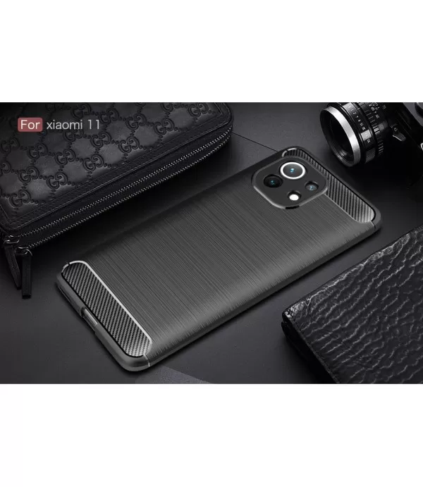 Carbon Brush silikonska zaštitna maska Xiaomi Mi 11