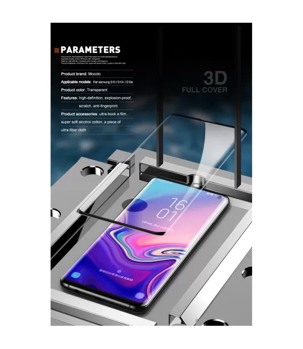 MOCOLO Full glue zaštitno kaljeno staklo Samsung Galaxy S10 Plus