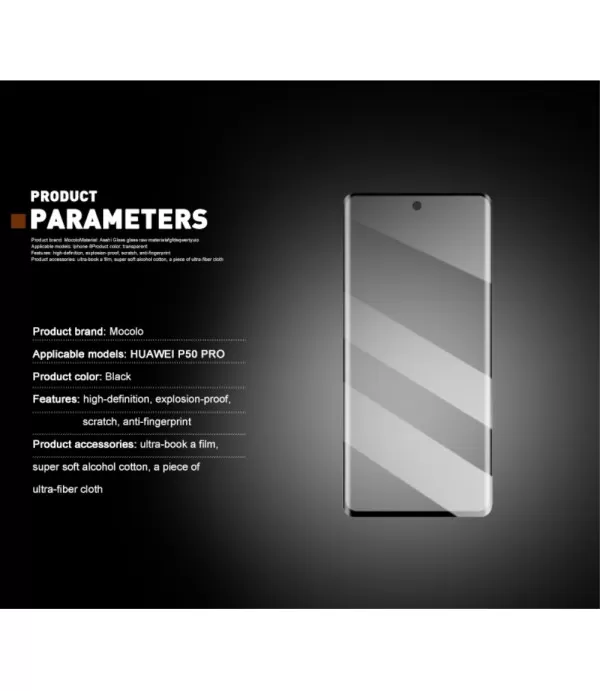 MOCOLO full glue zaštitno kaljeno staklo Huawei P50 Pro