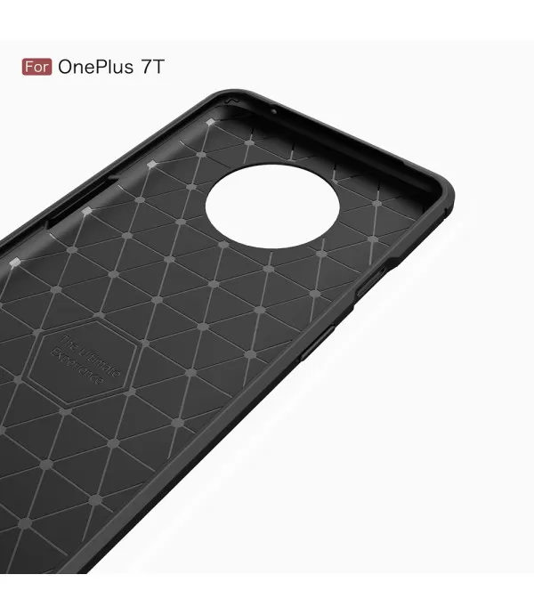 Carbon brush silikonska zaštitna maska Oneplus 7T