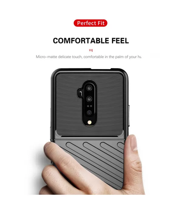 Thunder serija silikonska zaštitna maska Oneplus 7T Pro