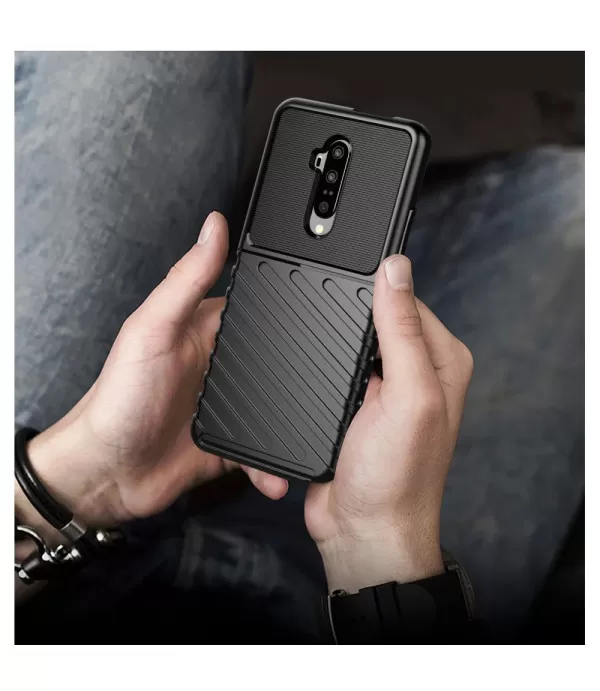 Thunder serija silikonska zaštitna maska Oneplus 7T Pro