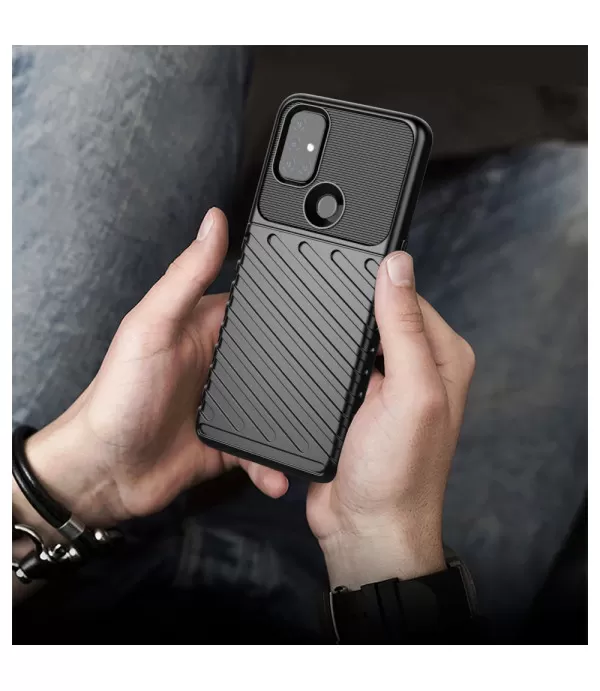 Thunder serija silikonska zaštitna maska Oneplus Nord N10