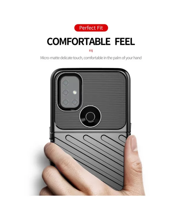 Thunder serija silikonska zaštitna maska Oneplus Nord N10