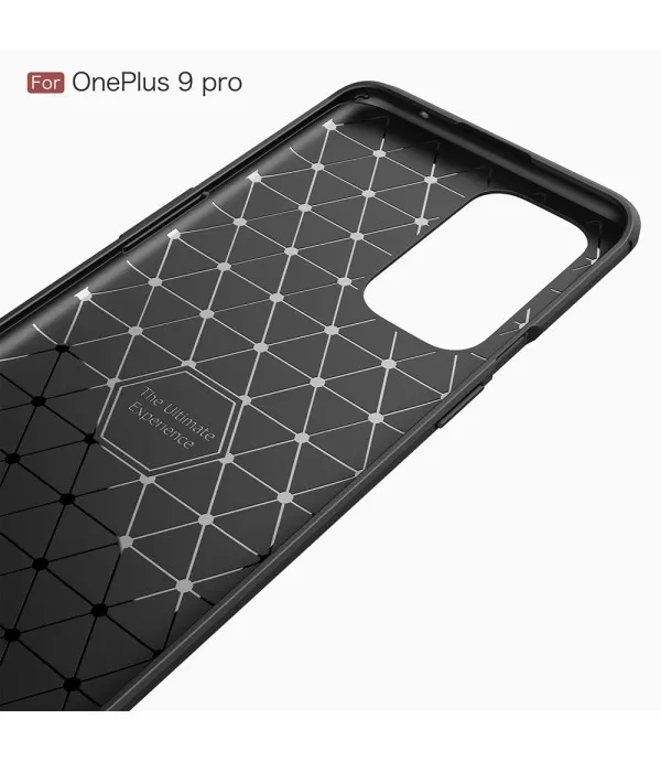 Carbon brush silikonska zaštitna maska Oneplus 9 Pro