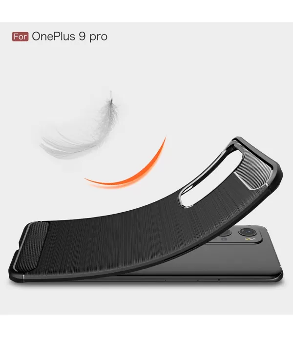 Carbon brush silikonska zaštitna maska Oneplus 9 Pro
